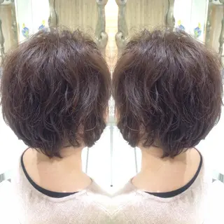 パーマ 中林 由佳のヘアスタイル