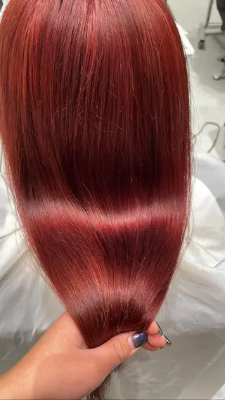 ロング カラー 新田 杏梨のマツエク・マツパデザイン