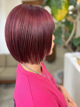 ショート カラー Lumo所属・Lumo Yu-kiのヘアスタイル