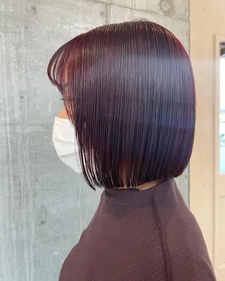 ミディアム 女性に人気♪ はやしほのかのヘアスタイル