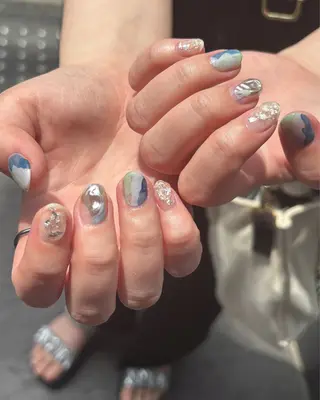 ネイル 𝒦𝐸𝐼𝒩𝒜 錦糸町ネイルのネイルデザイン