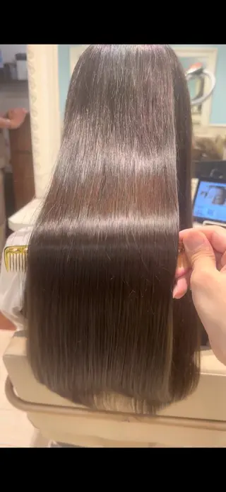 ロング カラー Zina/髪質改善/ 縮毛矯正/谷内昇太のヘアスタイル