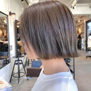 ショート カラー ヘアアレンジ tane.所属・【ダメージレス施術】 【透明感】北村 拓也のヘアスタイル
