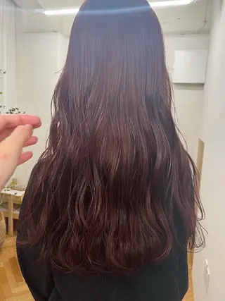 ロング カラー 西山 紗耶香🪽 透明感カラー/ボブのヘアスタイル