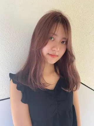 セミロング カラー Piaコータロー ハイトーン&‪ボブのヘアスタイル