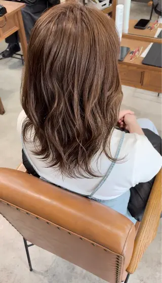 セミロング Nicoru*所属・SONO 【一宮】のヘアスタイル