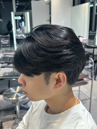 ショート メンズ 似合わせパーマ🔥 河浪 大智のヘアスタイル