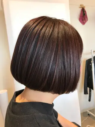 ミディアム カラー 関口 友行のヘアスタイル