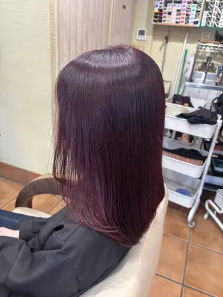 セミロング remile西台店所属・つばた みゆ🦋のヘアスタイル