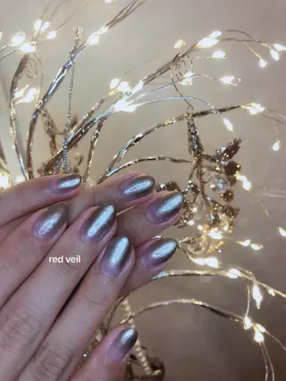 ミディアム ネイル 長さ出し専門 nynaのネイルデザイン