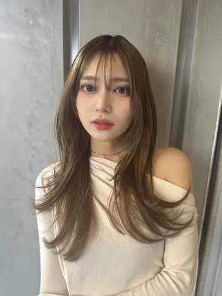 ロング カラー 💎透明感カラー特化 💎TAISEIのヘアスタイル