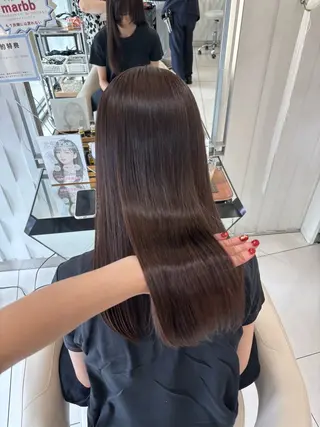 ロング ABE SYOKAのヘアスタイル