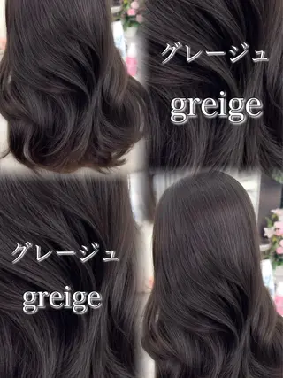 セミロング カラー ヘアアレンジ 顔周り&ミディアム 特化/池袋/kokiのヘアスタイル