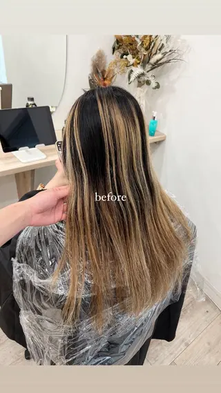 ロング TOKI mahoのヘアスタイル