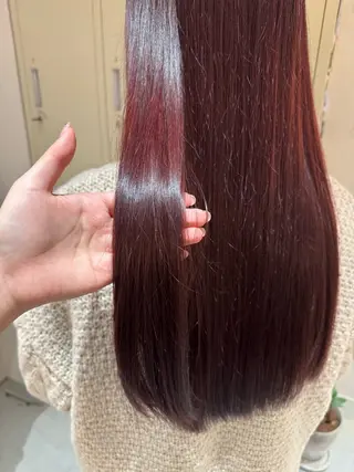 ロング カラー 村田 茉優のヘアスタイル