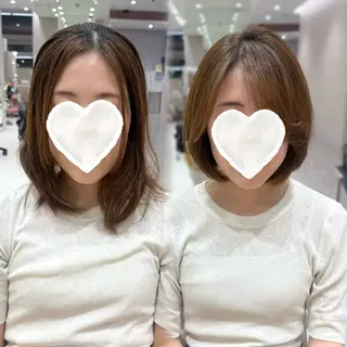 ショート カラー 内田 志乃のヘアスタイル