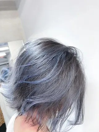 ショート カラー メンズ 🍎ハッシュカット× 髪質改善🍎カイトのヘアスタイル