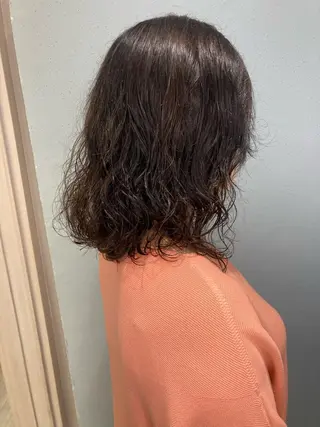 ミディアム パーマ 🌈似合わせカット 中村隆寛のヘアスタイル