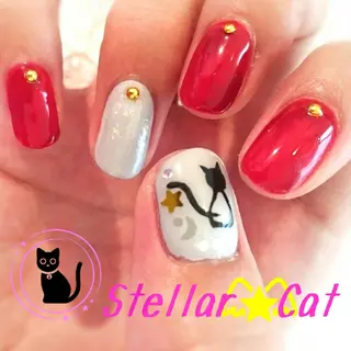 ネイル ショートネイル専門 StellarCatのネイルデザイン