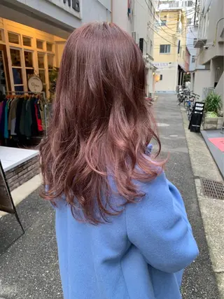 ロング カラー クオーレ hairのヘアスタイル