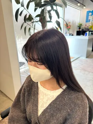 ミディアム 山下 遼香のヘアスタイル