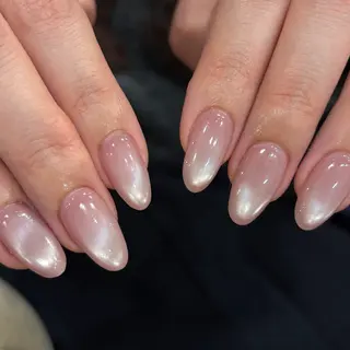 ネイル 韓国ワンホンピンク 🎀mikuのネイルデザイン