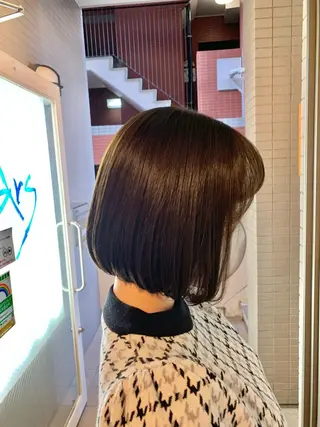 ミディアム カラー うしだ かおるのヘアスタイル