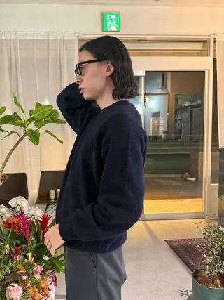 ミディアム パーマ カラー/髪質改善 レイヤー/vagueのヘアスタイル