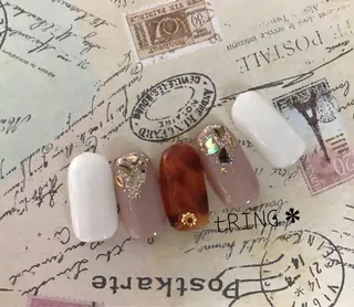 ネイル tRING* しいの木台のネイルデザイン