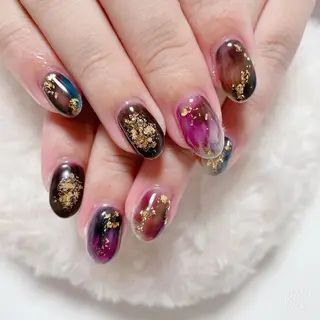 ネイル The Best Beauty受付担当のヘアスタイル