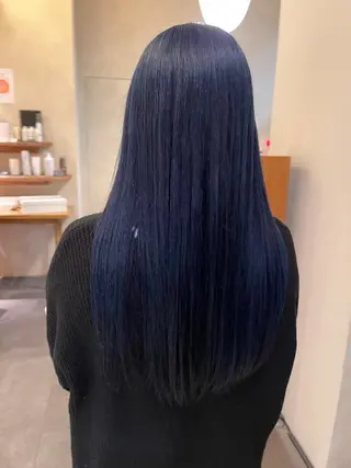 ロング カラー 愛瑠奈 erunaのヘアスタイル