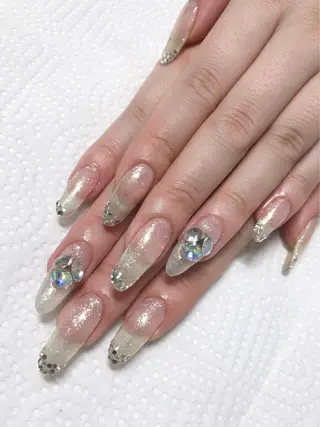 セミロング ネイル 《LB》ラブリエ Nail&eyeのマツエク・マツパデザイン