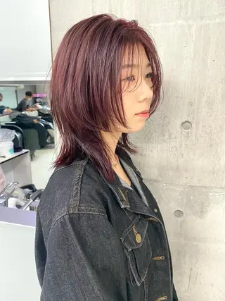 ミディアム "必ず可愛く” TAKUTOのヘアスタイル