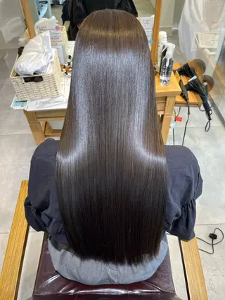 ロング カラー BLENDby happiness所属・KAORU/絹髪 /髪質改善/奈良のヘアスタイル