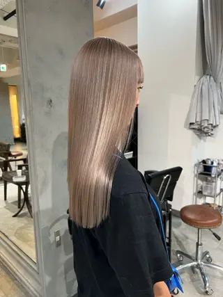 ロング カラー 💜ハイトーン💛 マジカルかいちゃんのヘアスタイル