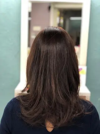 セミロング Hair space COCO SHIBUYA所属・みなみ ・のヘアスタイル