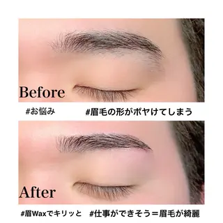 メンズ アイブロウ Eye lashのマツエク・マツパデザイン