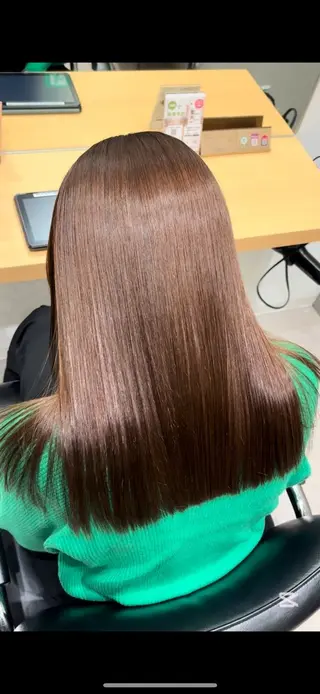 セミロング 髪質改善ヘアケア 艶髪特化/上田のヘアスタイル