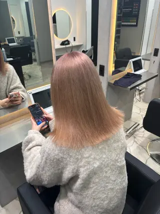 ミディアム lapis マリナのヘアスタイル