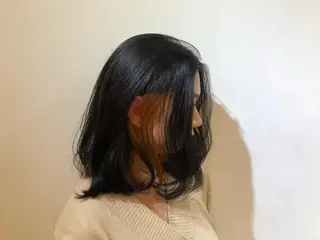 ショート カラー パーマ ヘアアレンジ 顔周りcut・ご相談 ＝新宿しずく🇰🇷のヘアスタイル