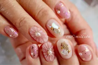 ネイル nail salon ワンミリオンのネイルデザイン