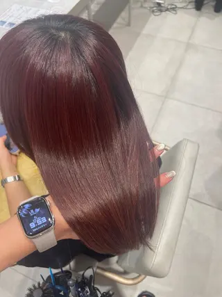 ミディアム Hina🫧透明感 カラー🫧のヘアスタイル