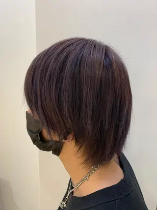 カラー メンズ 🤍韓国風/艶髪🤍 鳥越美羽のヘアスタイル