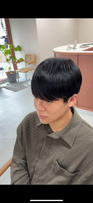 ショート パーマ メンズ 雪音/美髪縮毛矯正 /ニュアンスパーマのヘアスタイル