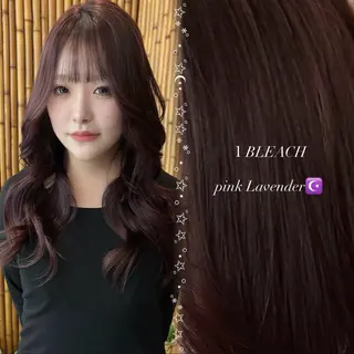 ロング カラー ✨️髪質改善✨️ツヤ カラー✨️竹脇美奈のヘアスタイル