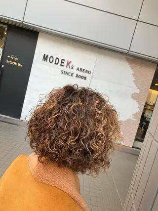 ミディアム パーマ SHAFT Ieiriのヘアスタイル