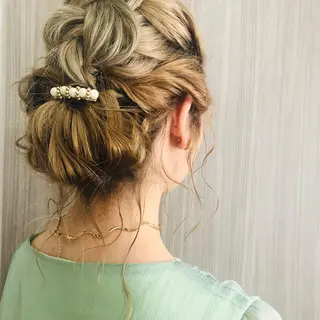 ヘアアレンジ paraspa  GARDEN  FUKUOKA所属・パラスパガーデン福岡 Reinaのネイルデザイン