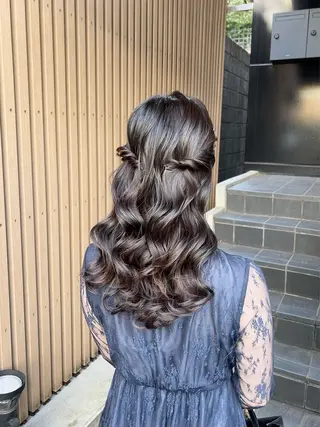 ヘアアレンジ 東梅田エリアカラー ヘアセットNo. 1のヘアスタイル