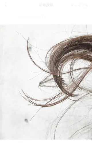 THE DAY所属・AKI HASHIMOTOのヘアスタイル