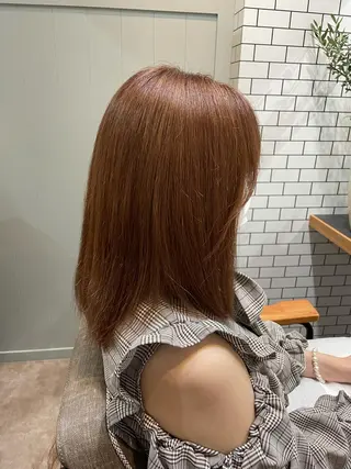 セミロング ✨ハイトーン✨ダブル カラー✨シバサキのヘアスタイル